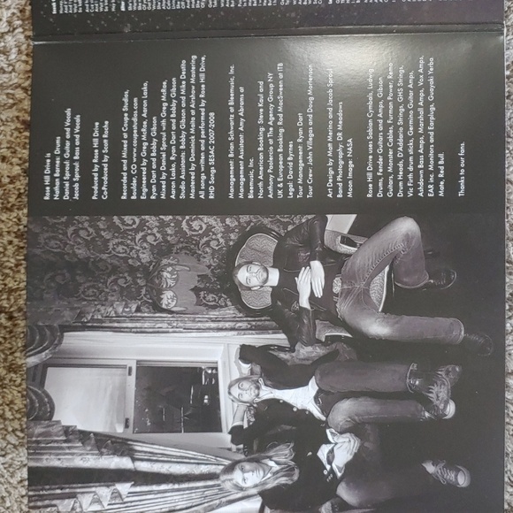 Autographed Rosehill Drive Moon is the New Earth Vinyl Record - Picture 2 of 6